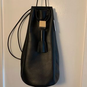 BuildingBlock leathr convertible satchel/backpack